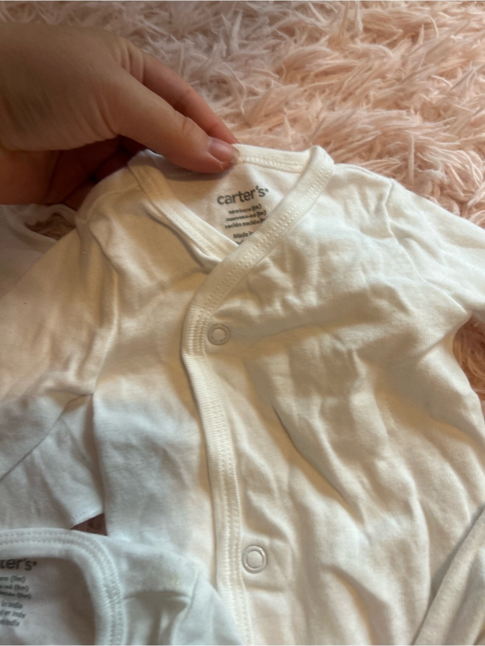Newborn Longe sleeve shirt bundle w NV winter boots and pink pants - Picture 2 of 11